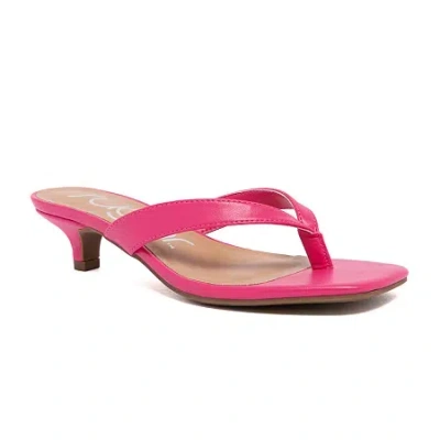 Sugar Womens Slide Sandals In Pink