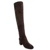 Sugar Ollie Womens Padded Insole Round Toe Over-the-knee Boots In Multi
