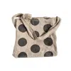 Sugarboo & Co. Polka Dot Messenger Bag In Black & White