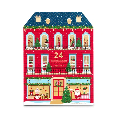 Sugarfina 24 Tastes Of Christmas Candy Tasting Collection In Red