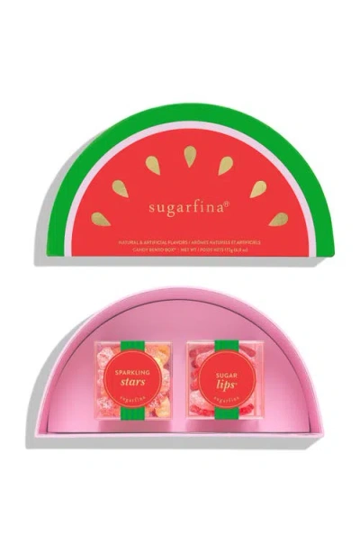 Sugarfina 2-piece Watermelon Candy Bento Box Duo In No Color
