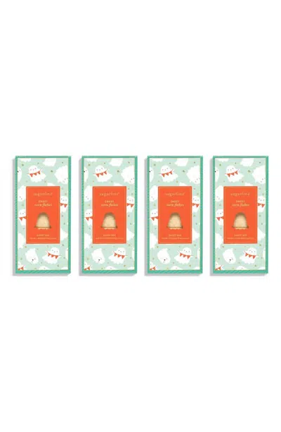 Sugarfina 4-pack Ghost Sweet Corn Flakes Candy Bars In Orange