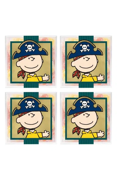 Sugarfina 4-piece Charlie Brown Super Sour Stars Set In Multi