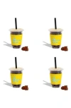 Sugarfina 4-piece Espresso Bears Set In Multi
