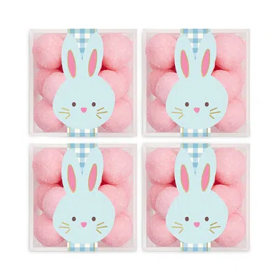 Sugarfina Blue Bunny Tails Candy 4 Piece Cube Kit In Pink