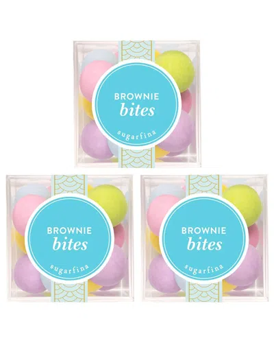 Sugarfina Brownie Bites 3pc Cube Kit In Multi