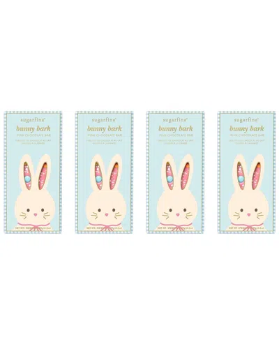 Sugarfina Bunny Bark Pink Chocolate Bar 4pc Kit In Multi