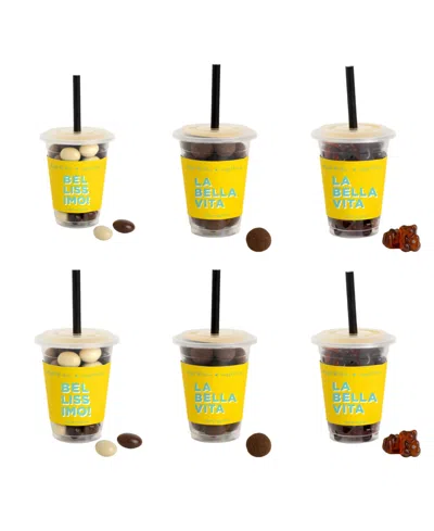 Sugarfina Caffe Luxxe Assorted Mini Coffee Cup Kit, 6-piece In No Color