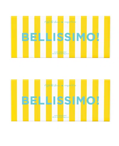 Sugarfina Caffe Luxxe Bellissimo Coffee Bento Box Duo, 2 Piece In Yellow