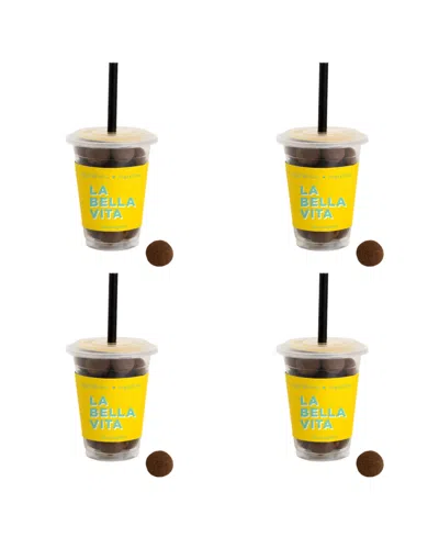 Sugarfina Caffe Luxxe Cold Brew Cordials Mini Coffee Cup Kit, 4-piece In No Color