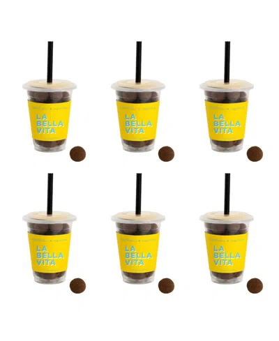 Sugarfina Caffe Luxxe Cold Brew Cordials Mini Coffee Cup Kit, 6-piece In No Color