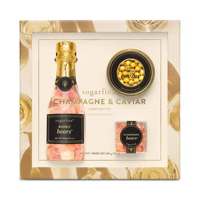 SUGARFINA CHAMPAGNE & CAVIAR 3 PIECE GIFT SET