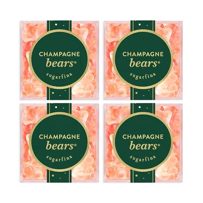 Sugarfina Champagne Bears, 4 Cubes In Pink