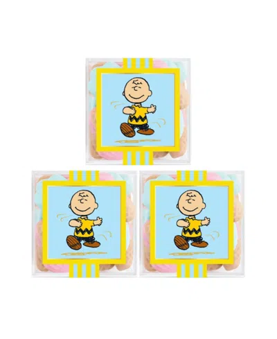 Sugarfina Charlie Brown Ice Cream Cones Candy Cube Kit, 3-piece In Transparent
