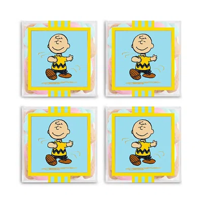 Sugarfina Charlie Brown Ice Cream Gummy Candy, Set Of 4 In Blue