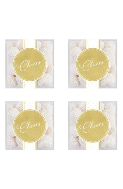 Sugarfina Cheers Set Of 4 Champagne Bubbles Candy Cubes In Multi