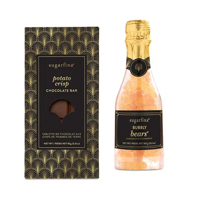 Sugarfina Chocolate & Bubbles Candy Bundle In Black