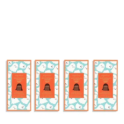 Sugarfina Ghost Milk Chocolate Caramel Apple Bar, Set Of 4 In Multi