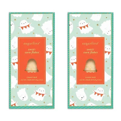 Sugarfina 2-pack Ghost Sweet Corn Flakes Candy Bars In Multi