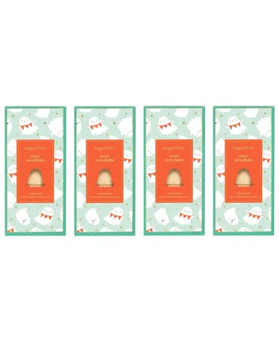 Sugarfina Halloween Ghost Sweet Corn Flakes Candy Bar Kit, 4-piece In Green