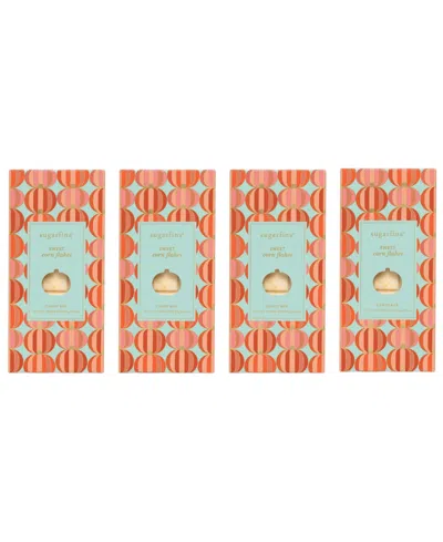 Sugarfina Halloween Pumpkin Sweet Corn Flakes Candy Bar Kit, 4-piece In Blue