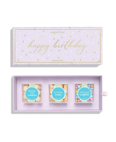 SUGARFINA HAPPY BIRTHDAY CANDY BENTO BOX, 3 PIECE