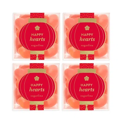 Sugarfina Happy Hearts Candy, 4 Cubes In Multi