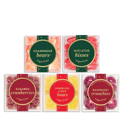 Sugarfina Happy Holidays 5 Cube Candy Bundle In Multi
