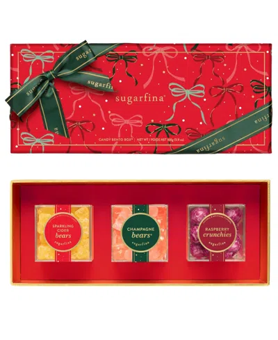 Sugarfina Happy Holidays Bento Box, 5.9 Oz. In Transparent