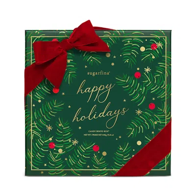 Sugarfina Happy Holidays Candy Bento Box Set, 8 Piece In Green