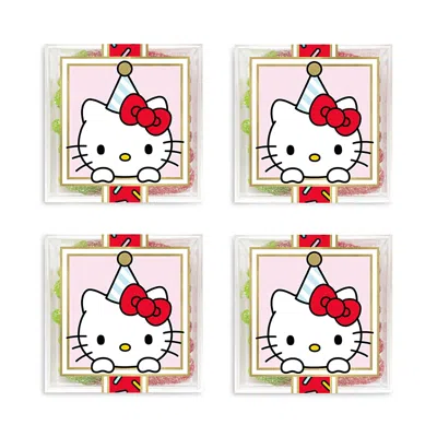 SUGARFINA HELLO KITTY SOUR STRAWBERRIES, SET OF 4