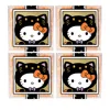 Sugarfina Hello Kitty Spooky Stars 4 Piece Bundle In Black