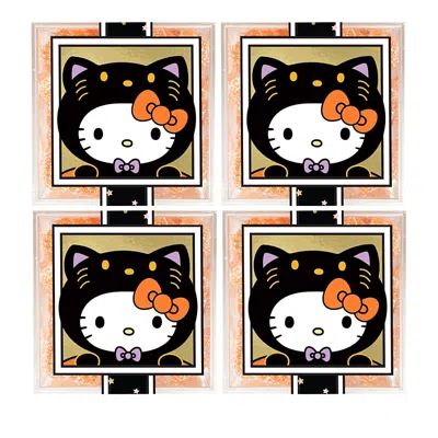 Sugarfina Hello Kitty Spooky Stars 4 Piece Bundle In Black
