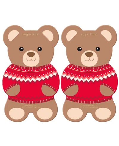 Sugarfina Holiday Bear Candy Bento Box Duo, 2 Piece In Multi