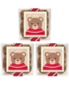 Sugarfina Holiday Chocolate Biscuits Kit, 3 Piece In Transparent