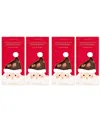 Sugarfina Holiday Chocolate Chip Cookie Dough Milk Chocolate Bar Kit, 4 Piece In Red