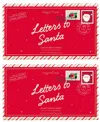Sugarfina Letters To Santa Candy Bento Box, Set Of 2 In Red