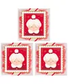 Sugarfina Holiday Mrs. Claus Mistletoe Kisses Candy Kit, 3 Piece In Transparent