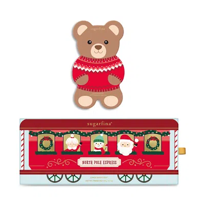 Sugarfina Journey To The North Pole Candy Bundle In Red