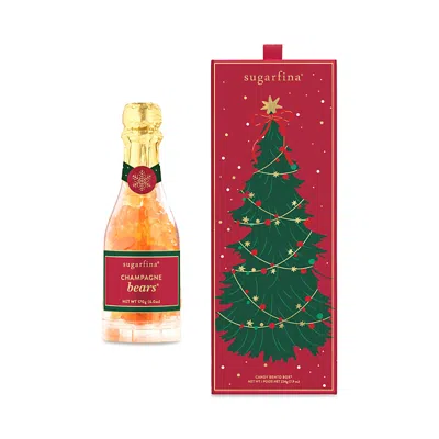 Sugarfina Joy & Cheer Bento Box And Celebration Bottle Bundle In Red