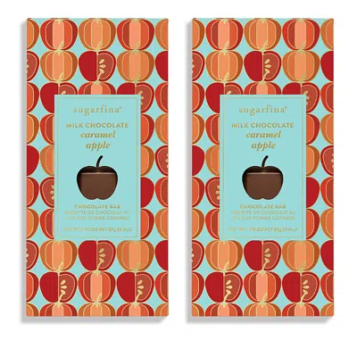 Sugarfina Milk Chocolate Caramel Apple Bar, Set Of 2 In Multi