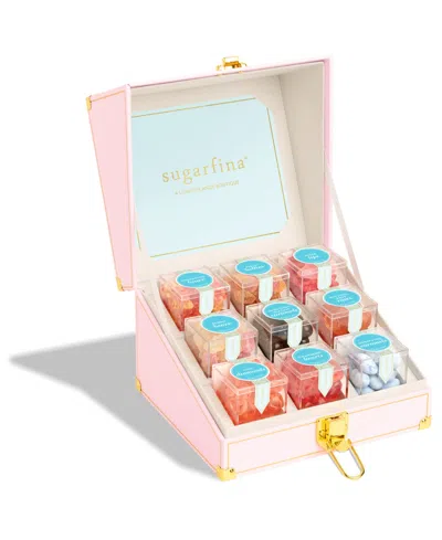 Sugarfina Mini Pink Candy Trunk, 9 Pieces In Transparent
