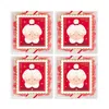 Sugarfina Mrs Claus Mistletoe Kisses Candy Cubes, Set Of 4 In Red