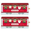 Sugarfina North Pole Express 3 Pc. Bento Box, Set Of 2 In Red