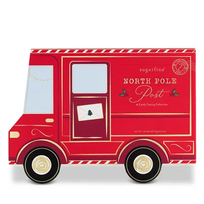 Sugarfina North Pole Post 12 Piece Candy Tasting Collection In Red