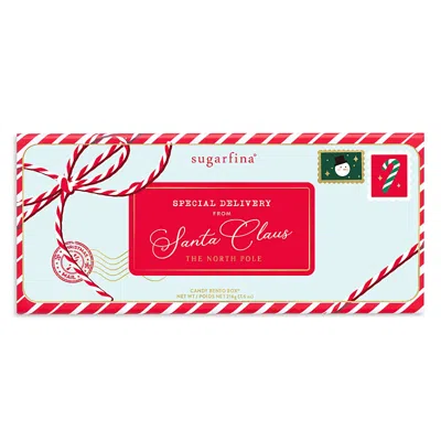 Sugarfina North Pole Small Candy Cubes Bento Box Set, 3 Piece In Red