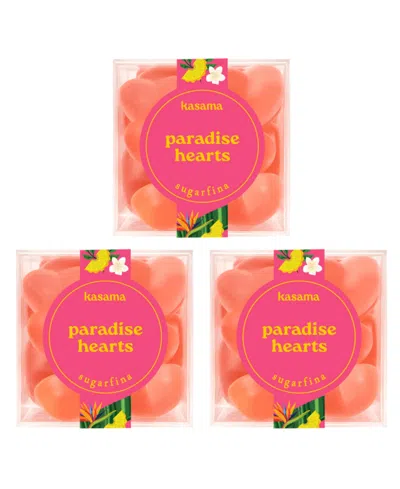 Sugarfina Paradise Heart Jellies Small Cube Kit, 3 Pieces