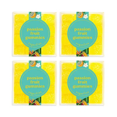 Sugarfina Passion Fruit Gummies Candy, Set Of 4