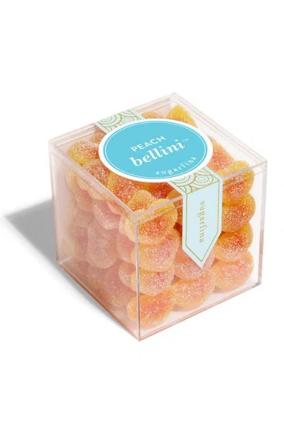 Sugarfina Peach Bellini Candy Cube In Orange