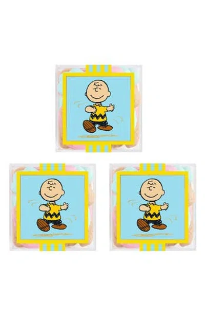 Sugarfina Peanuts Charlie Brown Ice Cream Cone Gummies In Multi